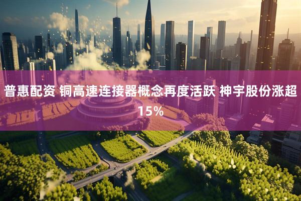 普惠配资 铜高速连接器概念再度活跃 神宇股份涨超15%